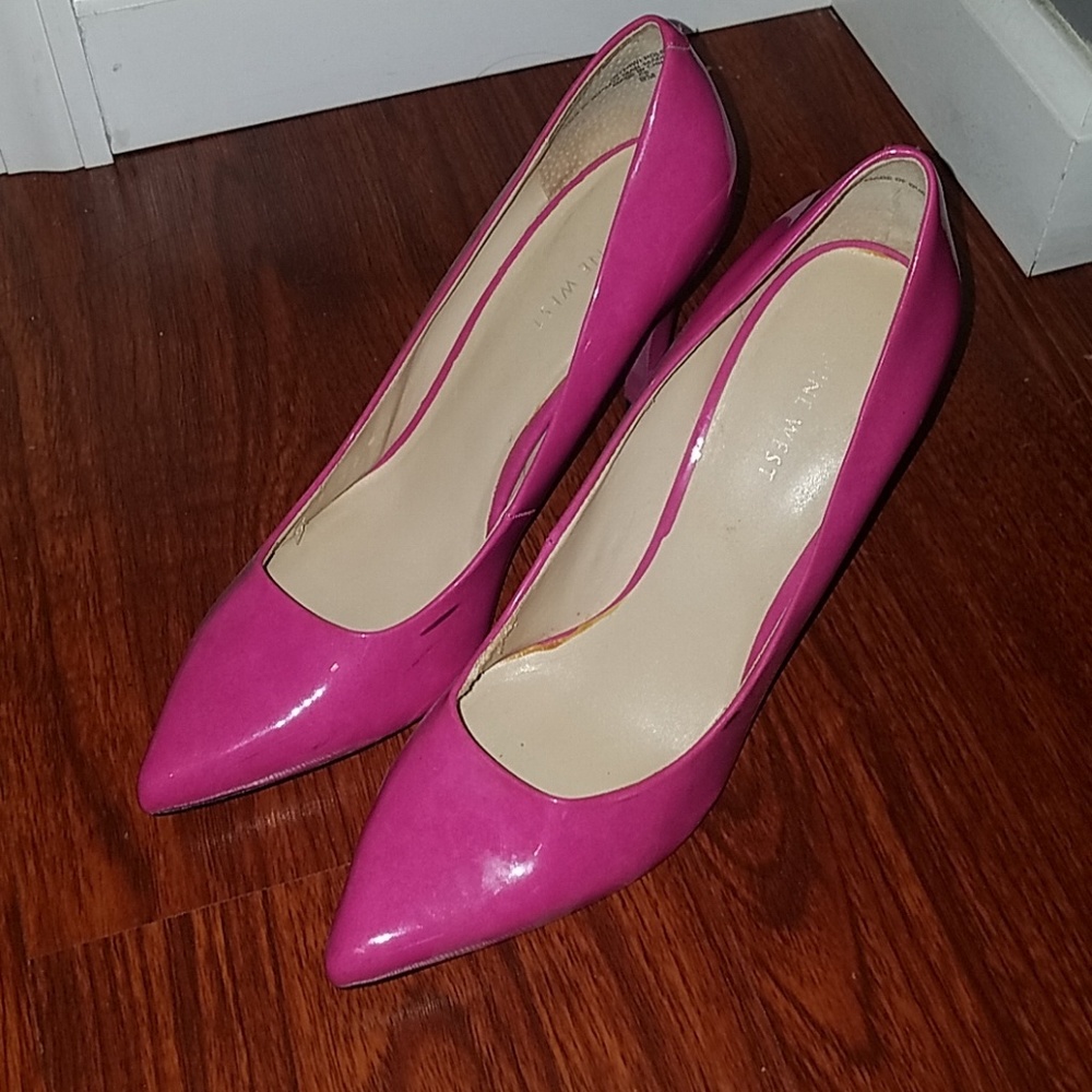 Hot Pink Pumps